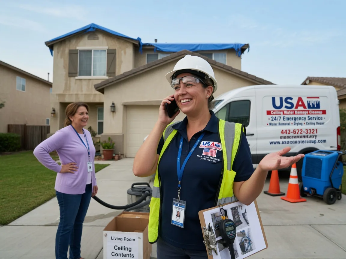 Ceiling Water Damage Restoration Sachse, TX FAQs